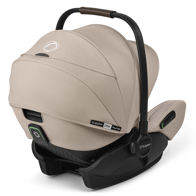 Siège Auto Otter by Nuna i-Size Groupe 0+ - Desert Taupe Melange Bugaboo