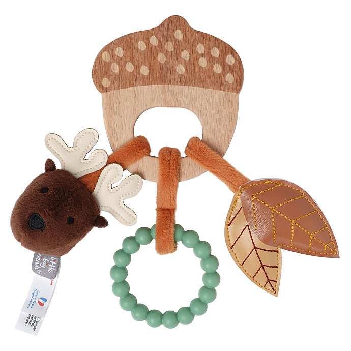 Hochet en Bois - Forêt Little Big Friends