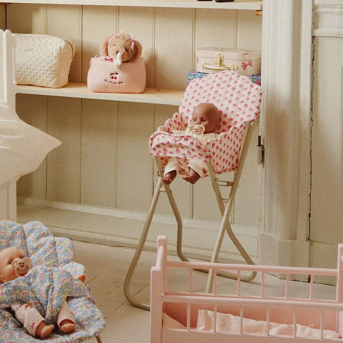 Avis Chaise Haute pour Poupée - Rosie Rose