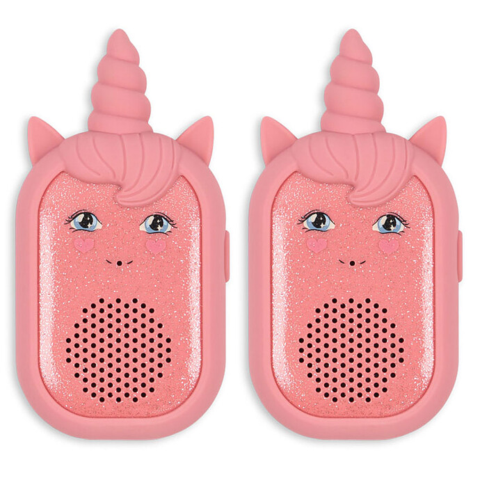 Lot de 2 Talkie-walkie Licorne - Sparkling Pink Konges Sløjd