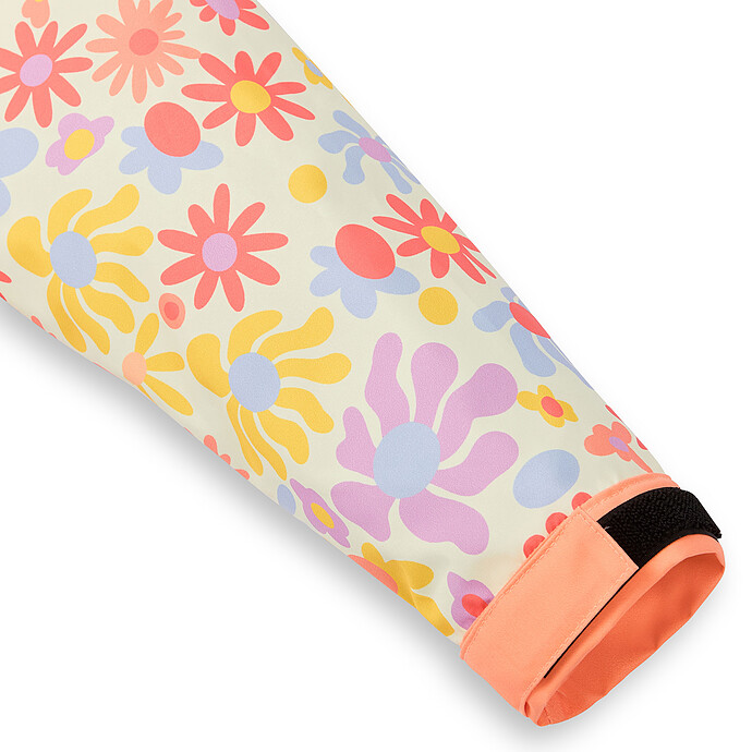 Avis Poncho de Pluie Retro Flowers - 2/3 Ans