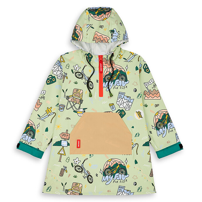 Poncho de Pluie Moutain Ride - 2/3 Ans Hello Hossy