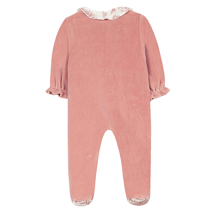 Pyjama Toile de Jouy Rose - 3 Mois Tartine et Chocolat