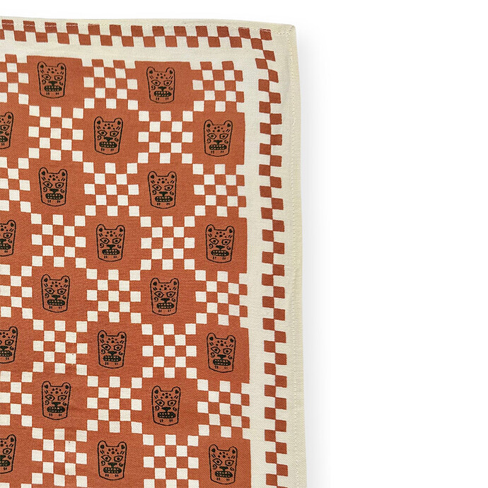 Big Foulard Latika Tigro - Rust Apaches