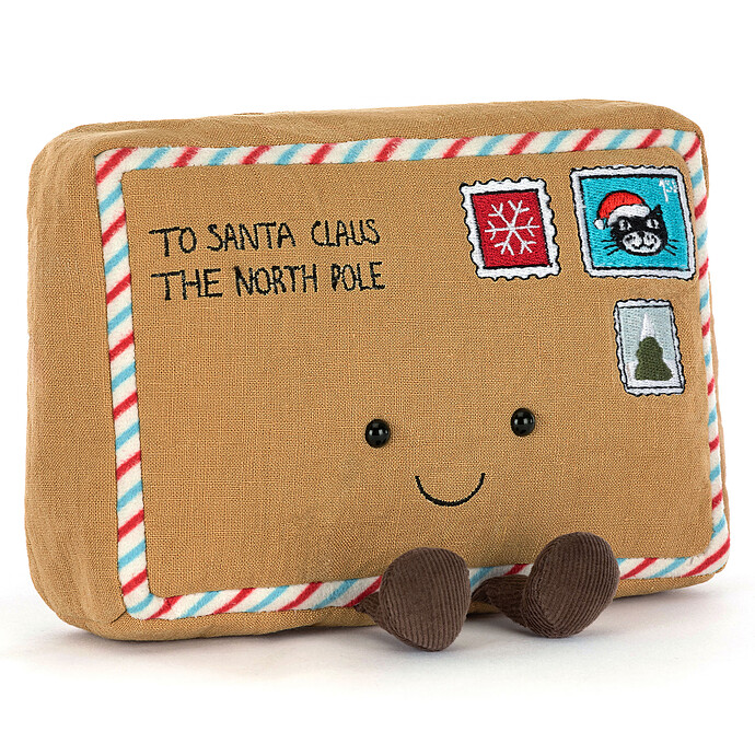 Amuseables Letter to Santa Jellycat