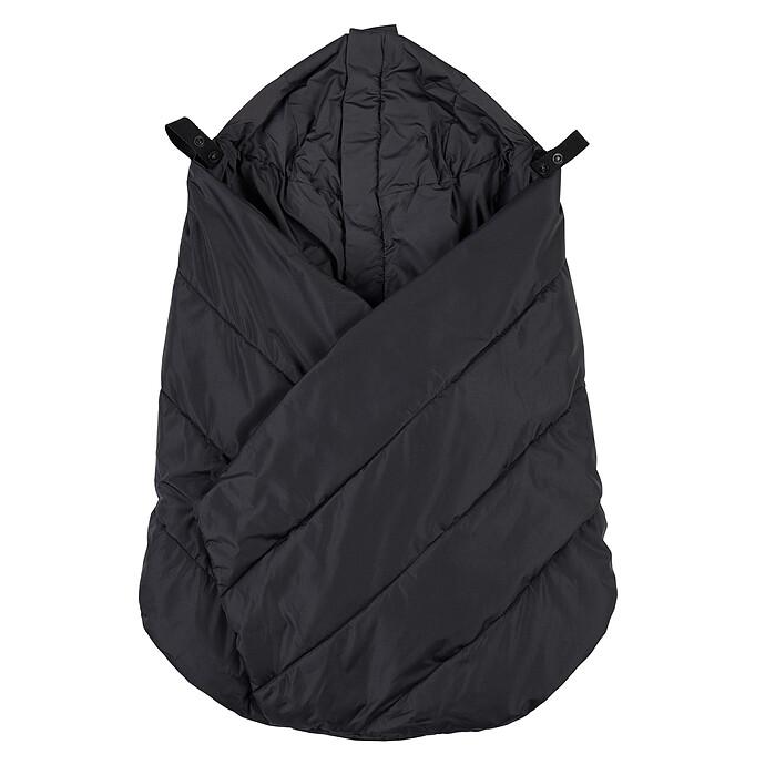 Couverture Porte-bébé - Black Voksi