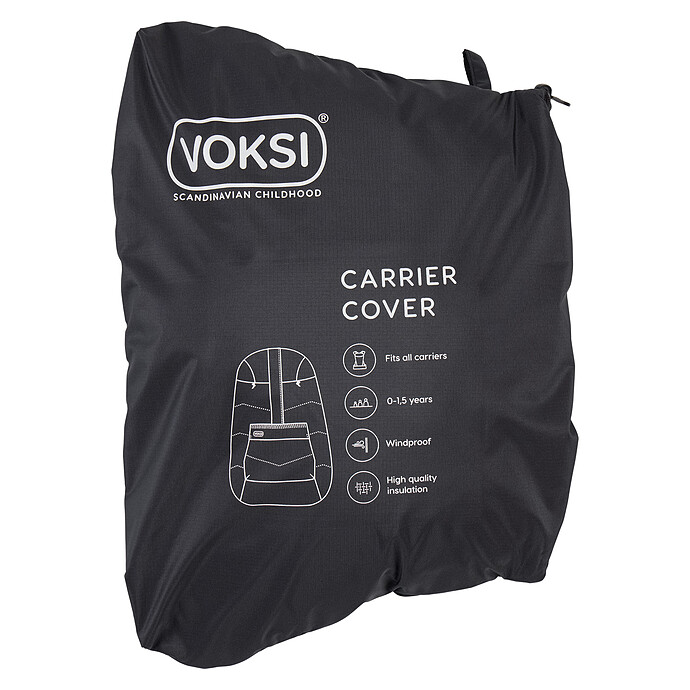 Avis Couverture Porte-bébé - Black