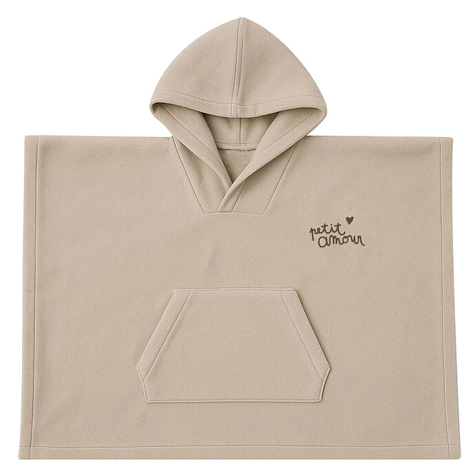 Cape Hiver Petit Amour Beige - 2/4 ans Zakuw