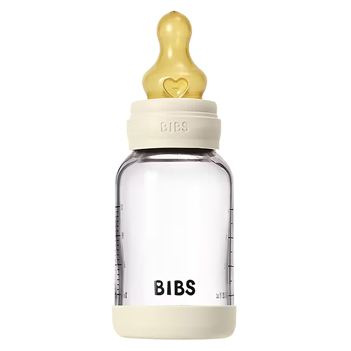 Biberon en Verre Ivory - 120 ml Bibs