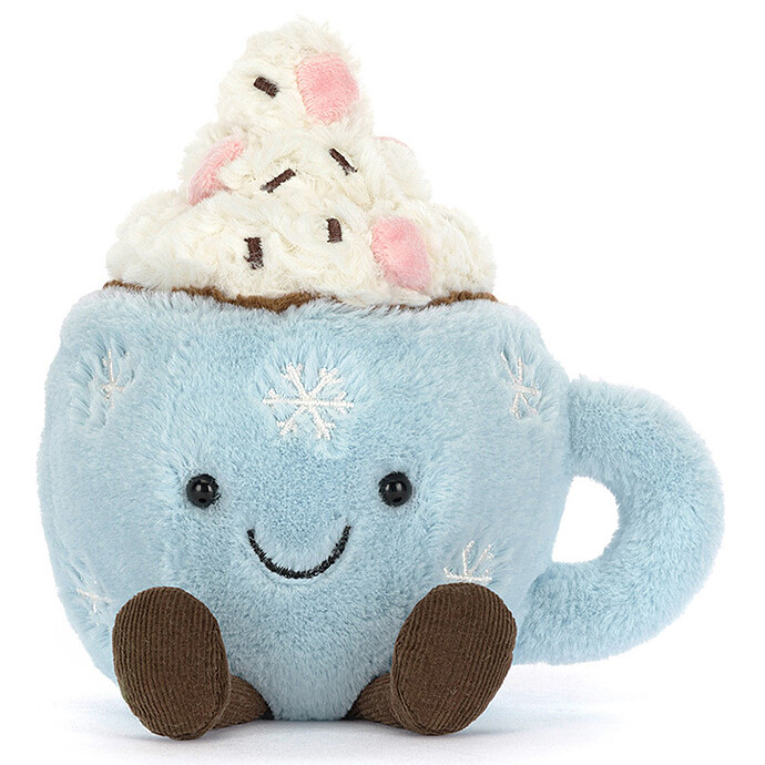 Amuseables Hot Chocolate With Marshmallows Jellycat