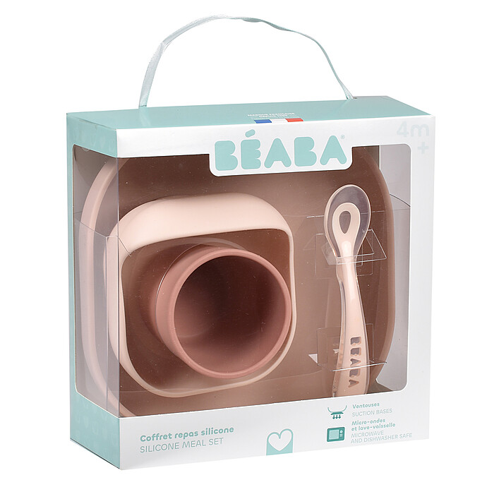 Set de Vaisselle 4 Pièces - Barbe à Papa pas cher