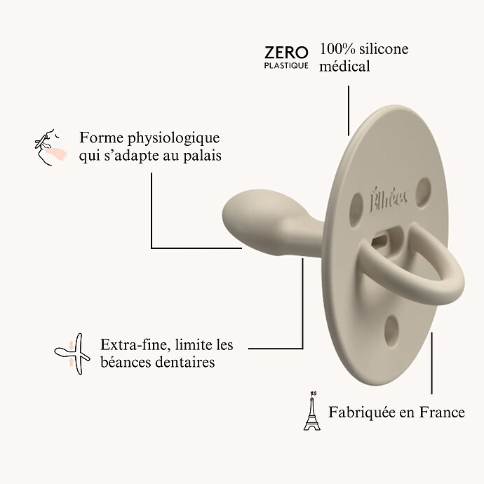 Achat Lot de 3 Sucettes Physiologiques Buddy - 6 Mois +
