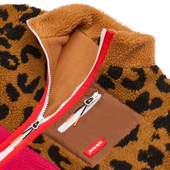 Achat Veste Polaire Mamans Léopard - L