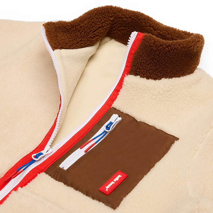 Achat Veste Polaire Creamy Choco - 7/9 Ans