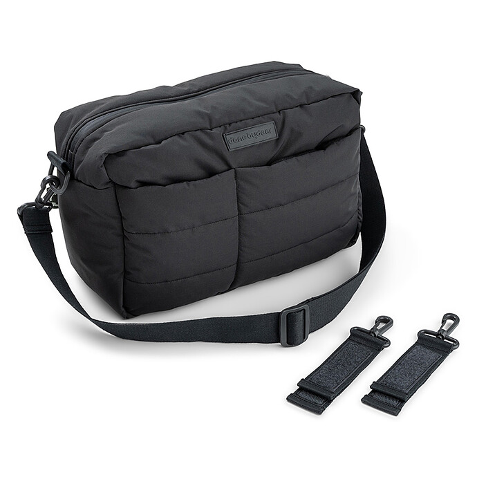 Sac de Poussette Matelassé - Noir Done by Deer