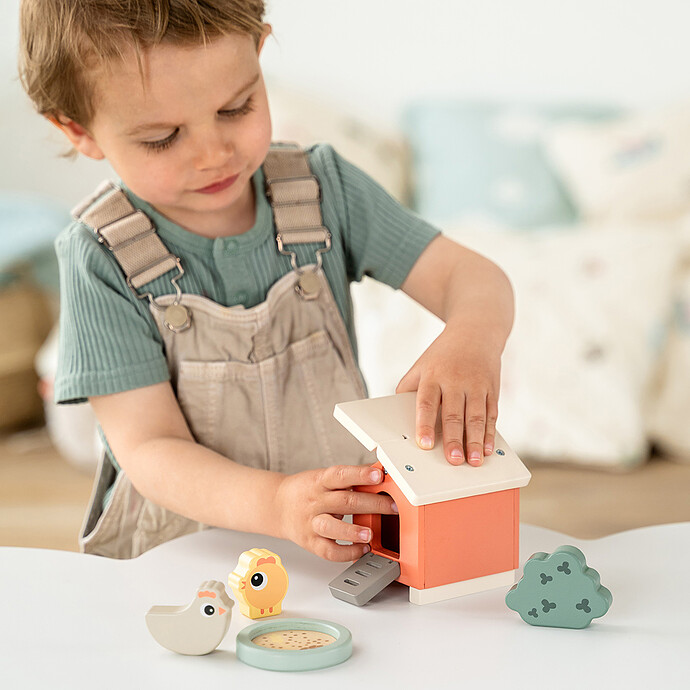 Avis Coffret de Jeux Tiny Farm - Clucky Multicolore