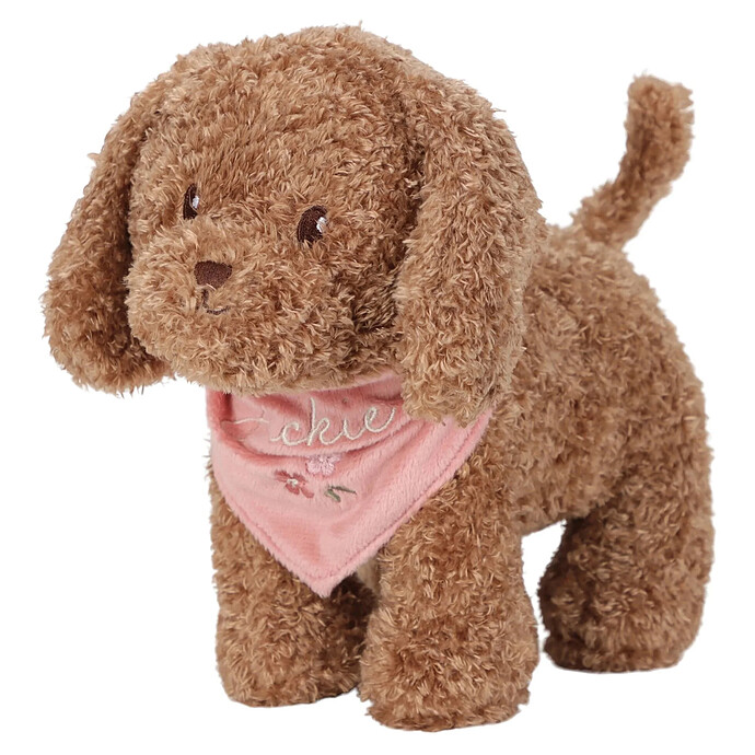 Peluche Chien Câlin Jackie Little Dutch