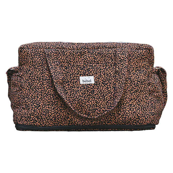 Sac à Langer 24/48H - Léopard Noir BEBEL