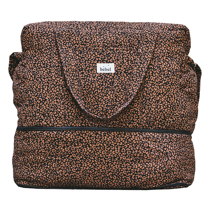 Sac à Langer 24/48H - Léopard Noir BEBEL