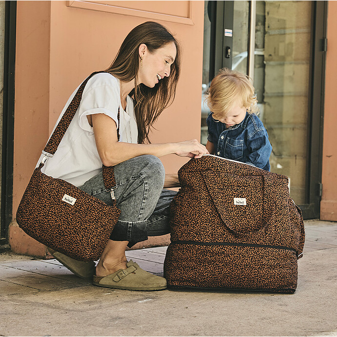 Avis Sac à Langer Mini - Léopard Noir
