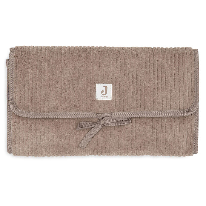 Matelas à Langer Nomade Cloudy Rib - Milky Coffee Jollein