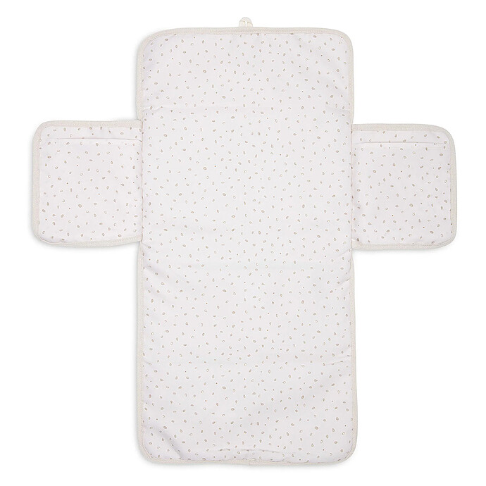 Matelas à Langer Nomade Cloudy Rib - Oatmeal Jollein