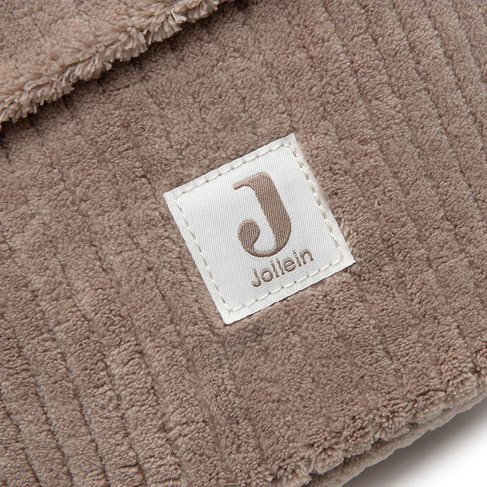 Panier de Rangement Cloudy Rib - Milky Coffee Jollein