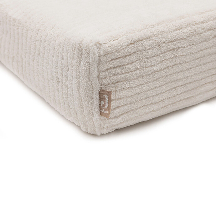 Achat Housse Matelas à Langer Cloudy Rib - Oatmeal