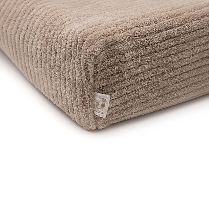 Achat Housse Matelas à Langer Cloudy Rib - Milky Coffee