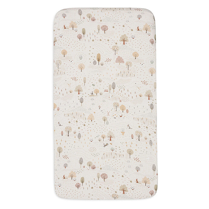 Drap Housse Jersey Tiny Park - 60 x 120 cm Jollein