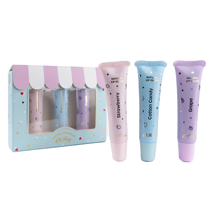 Lot de 3 Lipgloss Oh Flossy