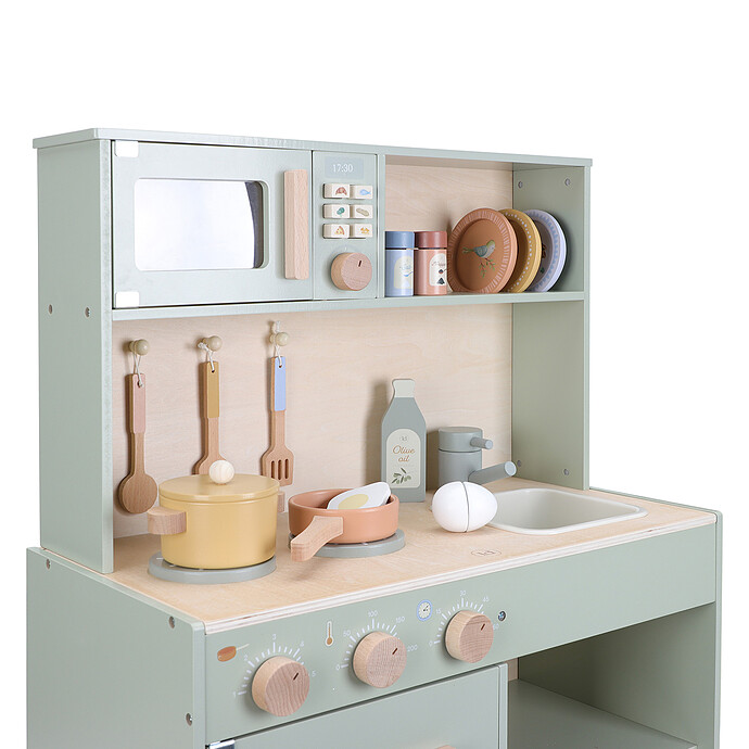 Achat Cuisine en Bois - Vert