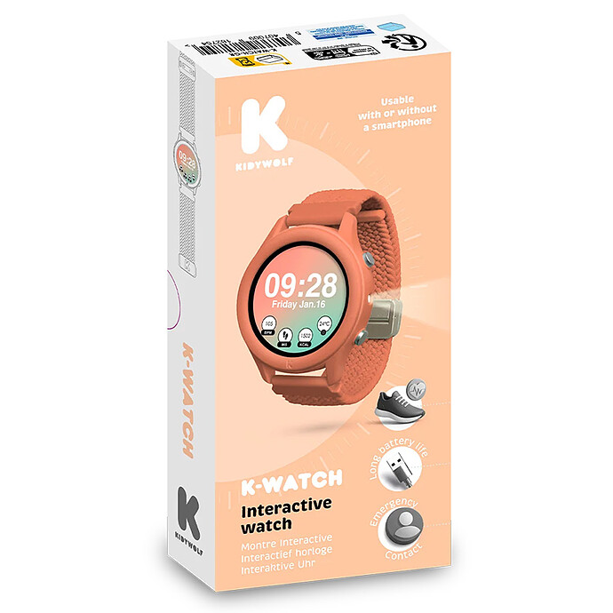 Avis Montre Connectée K-Watch - Rose