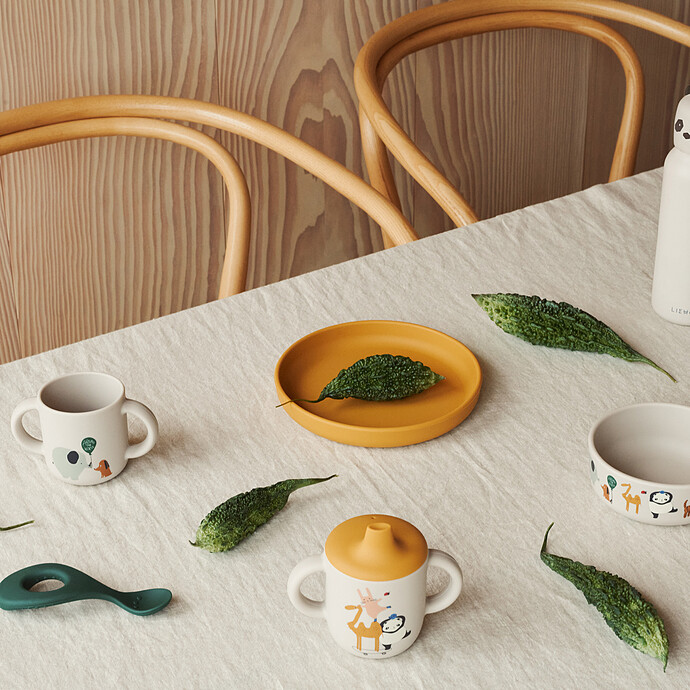 Tasse et verre