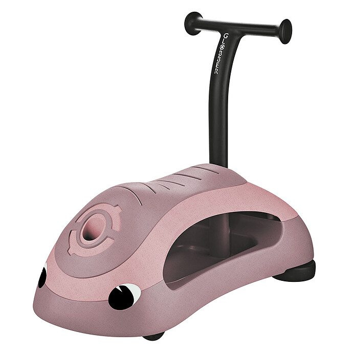 Porteur Walk n' Roll 2-en-1 Eco - Framboise Globber