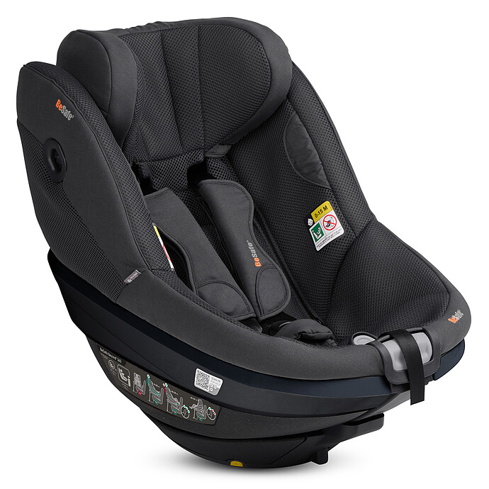 Siège Auto Beyond² 360 Groupe 0+/1/2 i-Size - Anthracite Mesh BeSafe