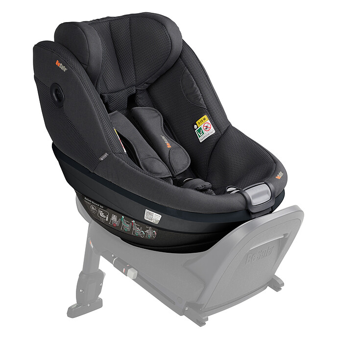 Siège Auto Beyond² 360 Groupe 0+/1/2 i-Size - Anthracite Mesh BeSafe