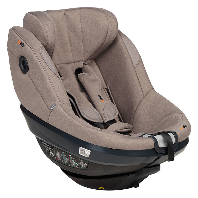 Siège Auto Beyond² 360 Groupe 0+/1/2 i-Size - Dark Sand Soft Breeze BeSafe