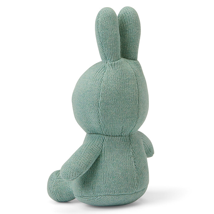 Avis Lapin Miffy Coton Biologique Bleu Pastel - Petit