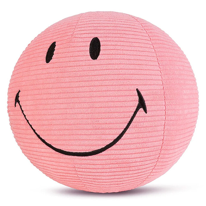 Smiley Velours Côtelé Rose - Moyen Bon Ton Toys