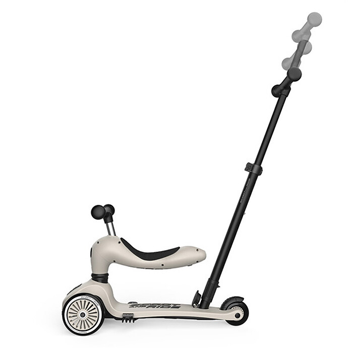 Achat Porteur Trottinette Evolutif Highwaykick 1 Push and Go - Ash