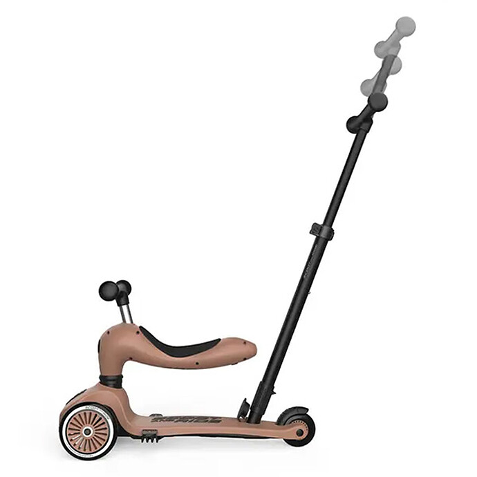 Achat Porteur Trottinette Evolutif Highwaykick 1 Push and Go - Mocha