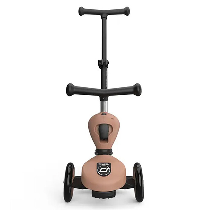 Porteur Trottinette Evolutif Highwaykick 1 Push and Go - Mocha pas cher