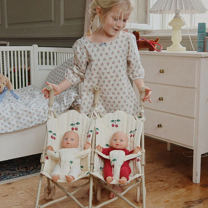 Avis Poussette Double pour Poupées - Ma Grande Cerise