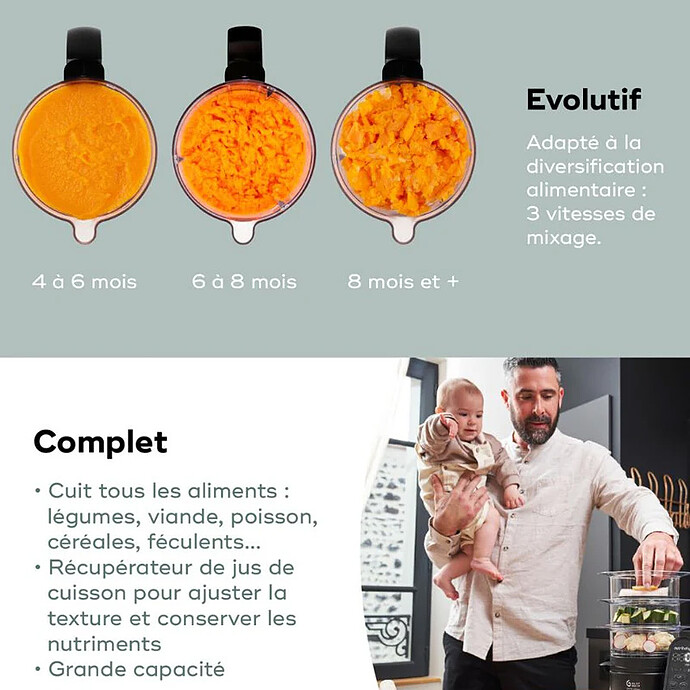 Achat Nutribaby (+) XL - Mineral Black