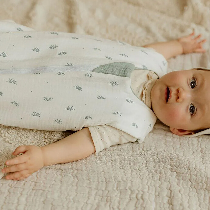 Gigoteuse Evolutive 4 Saisons Vert d'eau - 0/6 Mois Les Petites Billes