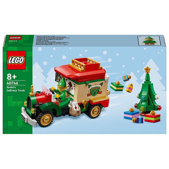 LEGO Icons 40746 Le Camion de Livraison du Père Noël LEGO