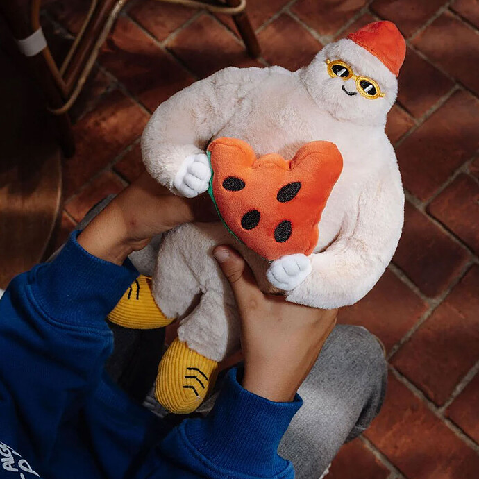 Peluche Frosty Yeti pas cher