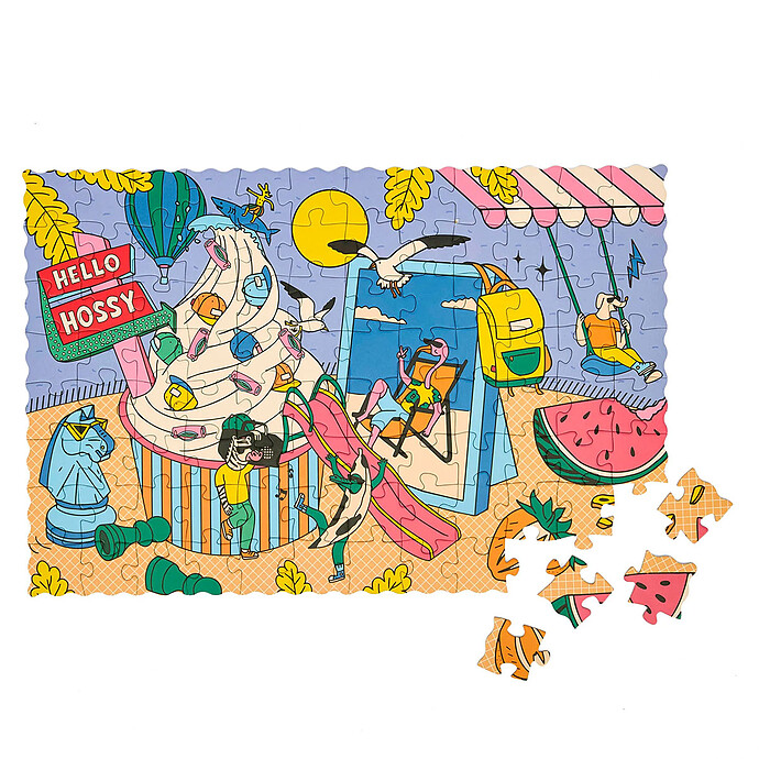 Avis Puzzle Ice Cream Day