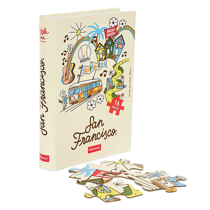 Puzzle San Francisco Hello Hossy